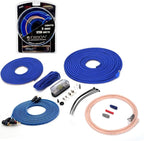 ORION Cobalt COKIT8 8-Gauge CCA Amp Wiring Kit, 100% American Wire Gauge (AWG) Standard, High Current Amplifier Install Kit with Fuse Holder, RCA Cable & Speaker Wire for Car Audio Systems