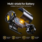 USB C Car Charger, PD 45W&QC 30W 2 Port Type-C Fast Charging Car Charger Lighter for MacBook Pro/Air, iPhone 17/16 /15Series, Galaxy S24 / S23, iPad Pro, AirPods and More