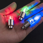 6 PCS LED Tire Valve Stem Cap Lights, 360 Degree Visibility Rotating Flash, Waterproof Wheel Lights for Trucks, Cars, SUVs (Blue)