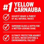 California Gold Brazilian Carnauba Cleaner Wax, 12 oz. Paste, 05500 | Cleans & Waxes in One Step, Removes Oxidation & Swirls, Premium Carnauba Shine & Protection for All Paint Finishes