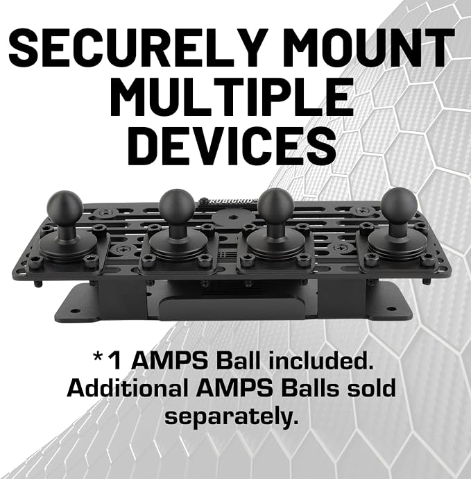 RubiGrid Metal Dash Mount Phone Holder Compatible with 2025+ Ford Maverick
