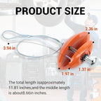 2 Pcs Sidewall Tire Repair Kit, Tire Puncture Repair Kit Portable Sidewall Emergency Repairs Tool Compatible with ATV UTV SXS Lawnmower Tractor RZR Talon KRX