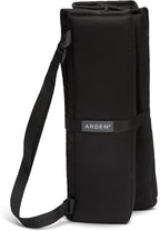 Heated Stadium Seat, Foldable, Lightweight with Carrying Strap, Foam Cushion for Comfort, Adjustable, Back Support, Multi-Functional Use As Stadium Seat or Seat Pad, Black Dyed Solid