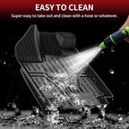 Floor Mats for Honda Odyssey 2026 2025 2024 2023 2022 2021 2020 2019 2018 Mini Passenger Van, All Weather TPE Car Liners,1st & 2nd & 3rd Row (EX-L/Elite/Touring/Sport-L/Sport/EX/LX)