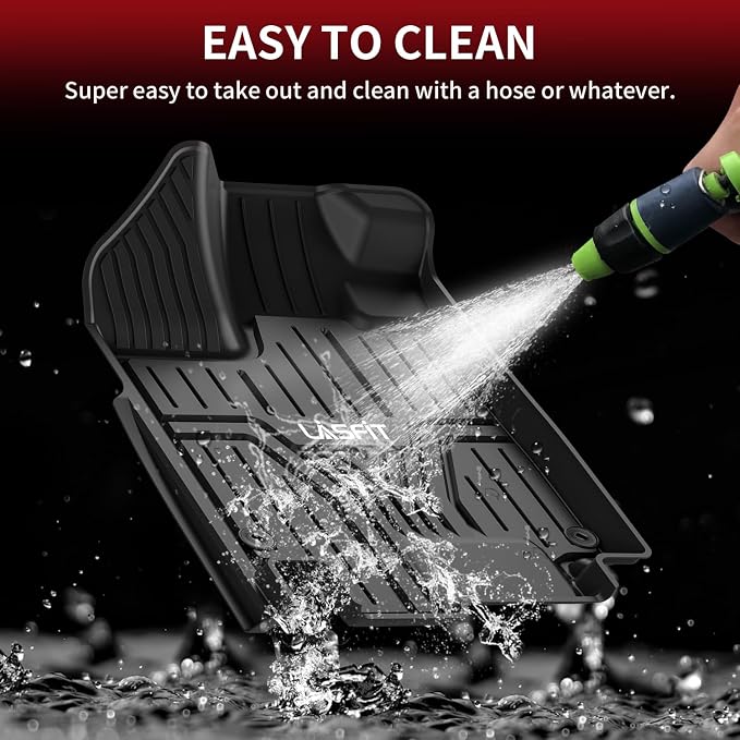 Floor Mats for Honda Odyssey 2026 2025 2024 2023 2022 2021 2020 2019 2018 Mini Passenger Van, All Weather TPE Car Liners,1st & 2nd & 3rd Row (EX-L/Elite/Touring/Sport-L/Sport/EX/LX)