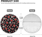Car Steering Wheel Sun Shade Cover,Cute Ladybug Car Accessories Interior 17 inch Universal Steering Wheel Heat Insulation Cover for SUV Trucks Van,Blocking Sun & Heat,Cool in Summer