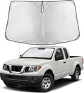 Windshield Sunshade Compatible for Nissan Frontier 2006-2019 2020 2021, Sun Visor for Front Windshield & Window Sun Shade Cover, UV Heat Blocker & Protector, Car Accessories