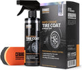 Rapid Ceramic Tire Coat - Long-Lasting Deep Black Tire Shine | Lasts up to 10X longer than traditional tire dressings with a natural satin and a no-sling ceramic finish. Car, truck, & SUV