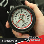 52-52053 Tire Pressure Gauge, 2-1/2 Inch, 0-100 PSI