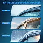 Window Rain Guards for Dodge Charger 2011-2023 2018 2019 2020 2021 2022 2023, Window Wind Deflectors Vent Visors, Tape on-4PCS