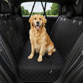 fidozen Dog Car Seat Cover, Universal Fit, Waterproof, Breathable, Machine Washable, Pet Hammock with Storage Pocket, (Black, Standard)
