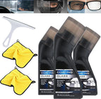 Micro-molecular Anti-fog Coating Agent Wiper, Magic Gem Coating Glass, Magic Gem Anti-Fog Coating, Car Anti-Fog Agent with Applicator, Anti Fog for Car Windshield,Windows,Mirrors,Glasses (3Pcs)