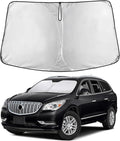 Windshield Sunshade Compatible for Buick Enclave 2010-2015 2016 2017, Sun Visor for Front Windshield & Window Sun Shade Cover, UV Heat Blocker & Protector, Car Accessories