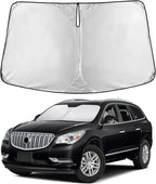 Windshield Sunshade Compatible for Buick Enclave 2010-2015 2016 2017, Sun Visor for Front Windshield & Window Sun Shade Cover, UV Heat Blocker & Protector, Car Accessories
