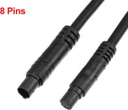 Car Rearview Camera 8 Pin 16.40ft 500cm Backup Camera Extension Cable Dash Camera Cord Wires PVC