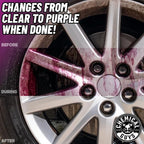 Two Face Wheel Cleaner, Color Changing Wheel Cleaner, Safe for Cars, Trucks, SUVs, Motorcycles, RVs & More, Extra Large Size 32 fl oz - CLD30332