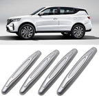 4 Pcs Car Door Edge Guards Car Side Door Protector Suitable for Various Car Pads Door Shock Absorbers-Grey