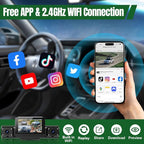 4 Channel Dash Cam,360° All-Around View Front Rear Left Right Inside Car Camera,3" IPS Screen,4-Way Dash Cam with 24H Parking Mode,Built-in GPS,8 IR Night Vision,G-Sensor,Free TF Card Included