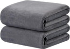 Bath Sheet Towels Set of 2, Extra Large Microfiber Towel for Adult, 40" x 80",Oversized, Soft Super Absorbent Fast Drying, Perfect for Shower, Sauna, Gym, Beach, Sport, Fitness, Yoga, Grey