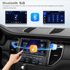 4+64G Android 15 Car Radio for Toyota Corolla 2017 2018 2019, 9 inch 1280 * 720 Touch Screen for Corolla Head Unit with Carplay/Android Auto/5G WiFi/GPS Navigation/Bluetooth 5.0 + Backup Camera