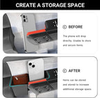 4pcs Door Handle Organizer for Ford Maverick 2022 2023 2024 2025 2026 Accessories Front and Rear Door Side Storage Box Insert Grab Handle Pocket ABS Plastic