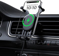 Wireless Car Charger, 15W Fast Charging Phone Mount for Car Vent, Car Phone Holder with Enlarged Charging Coil for iPhone 15 14 13 12 11 10 8 Pro Max Xs, Samsung Galaxy S&Note Series Google LG