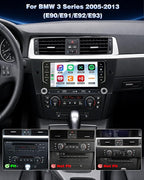 4+64G Upgrade Car Stereo Radio for BMW 3 Series 2005-2013(E90/E91/E92/E93) Wireless CarPlay Android Auto 7 Inch Touch Screen Radio Replacement with HiFi Audio 5G WiFi GPS BT5.0 RDS FM