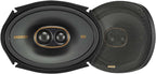 51KSC69304 KS-Series 6x9 3-Way Speakers with 1" and.75" tweeters, 4-Ohm, Pair
