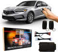 MPC Remote Start Kit Compatible with Acura Integra 2023-2025 | 2-Way 4-Button Remotes Long Range | Plug and Play | No Wire Splicing | USA Tech Support