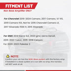 Amplifier Integration Harness for 2016-2024 Chevy Camaro, 2020-2023 Polestar 2 Non-Bose for Factory Adding Aftermarket Subwoofer Amp T Harness Wiring Speaker Connector