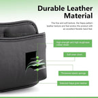 2 PCS Car Seat Side Storage Pocket, Leather Self-Adhesive Car Seat Storage Pouch, 5.94" x 7.44" Multifunctional Convenient Auto Organizer Bag for Phone Keys Sunglass & Wallet (Black)