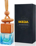 ikeda fragrance Car Air Freshener 8ml Nature Scents | 45-Days Long-Lasting Fragrance | Automotive Hanging Diffuser Bottles | Remove Auto Odor Fresh Air for Men Home Deodorizer (1pcs, Sandalwood)