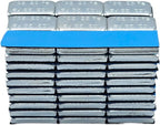 Stick On Wheel Weights - 1.00-Ounce, Zinc Coating, Blue Adhesive Tape - Professional Quality Tire Balancer Stickers - Durable Car, Vehicle, Automobile Accessories & Parts - Pack of 90 Pieces
