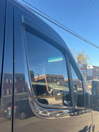 Rainproof Side Window Wind Deflectors for Mercedes-Benz Sprinter 2019-2023, Tape-on Sun Rain Guard Sets,Nice Looking Window Visors for Cars,Vent Deflector for Sprinter 19-23 MB58