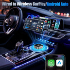 2026 Wireless Car Adapter - Universal Smart Screen Converter, USB-C/Type-C,Plug & Play, Zero Delay Needs Built-in Vehicle System (Silver)