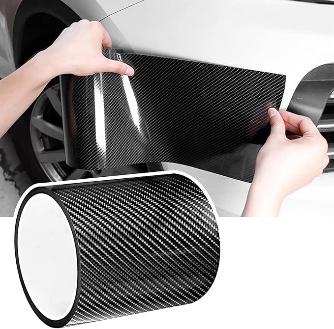 Universal Car Door Edge Guard, 4In x 33Ft Door Sill Protector, Automotive Anti-Collision Strip for Car Door Edge/Front and Rear Bumper/Door Sill Protector, Black