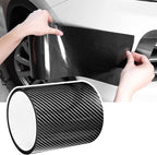 Universal Car Door Edge Guard, 4In x 33Ft Door Sill Protector, Automotive Anti-Collision Strip for Car Door Edge/Front and Rear Bumper/Door Sill Protector, Black