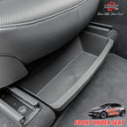 2Pcs Under Seat Storage Boxes for Tesla Model Y Juniper | Underseat Storage Drawer, Hidden Organizer, Durable TPE, Easy to Clean, Removable, Upgrade Under-Seat Console