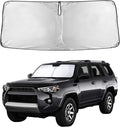 Windshield Sunshade for Toyota 4Runner 2010-2023 2024 2025 2026, SR5, Trail, TRD (Off-Road, Premium, Pro) Limited, Front Window Sun Shade Cover, UV Heat Blocker & Protector, Car Accessories