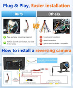 8Core 4G + 64G Android Car Stereo for Honda Civic 2006 to 2011 Apple CarPlay Android Auto, 9IN IPS Touch Screen for Civic Head Unit 5G WiFi GPS Navi FM RDS EQ DSP Audio Receiver SWC Camera