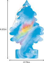 Car Air Freshener | Hanging Tree Provides Long Lasting Scent for Auto and Home | 24 Air Fresheners |Fire Rainbow