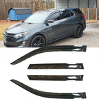 4pcs Original Shatterproof Rainproof Window Wind Deflectors for Equinox 18-24,Outside Mount Rain Guard Sets,Nice Looking Window Visors for Cars,Vent Deflector for Chevrolet 2018-2024 Equinox 94634