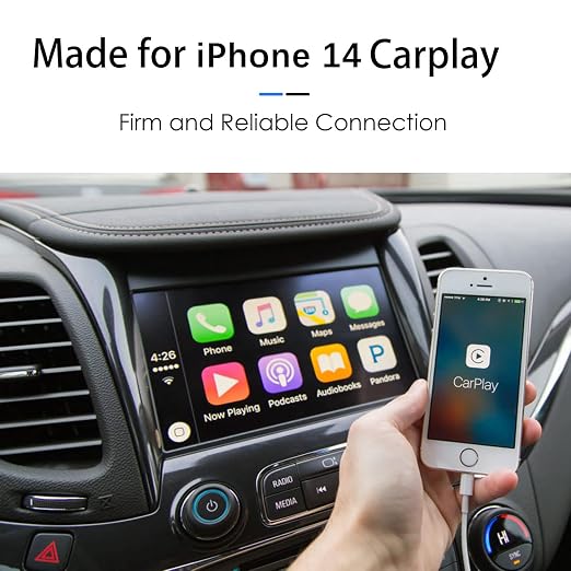 10FT iPhone Charger Lightning Cable, USB A to Lightning Fast Charging Cable for iPhone 14, 14 pro max,13 Plus,SE 2nd/12/11/Xs/XR, iPad 4/5/6/7/8, Mini 2/3/4/5, Air 2/3 Carplay Charging Cord