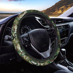 Car Accessories Compatible with US Army Steering Wheel Cover 14-15 Inch, Non-Slip Stretchable Design for Easy Installation, Comfort Grip(TZ-JD-FXPT-7)