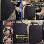 2 Pack Car Back Seat Cover and Organizer Protector from Dirt Scratches Mud Universal Fit All Automotive Model Vehicle Type Waterproof Durable Preventing the Impact of Children Step Kick 17"x25"