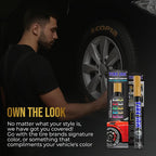 Paint Pen Gold - Waterproof Permanent Paint pens for Car Wheels Lettering | Car Wash Safe and Durable | Made in Japan (Pack of 1)