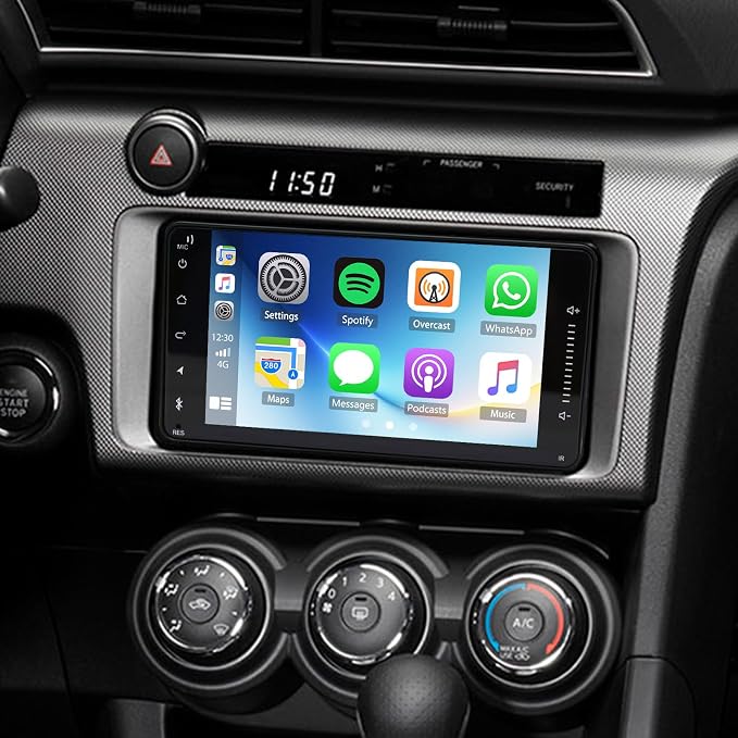 2+32G Car Stereo for Scion tC 2011-2016 with Wireless CarPlay Android Auto, 7 inch Android 13 Touchscreen Display Radio Player Audio Receiver Head Unit with GPS Navi FM Split Screen Bluetooth