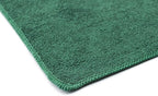 Sport & Workout Towel - Gym, Exercise, Fitness, Spa, Ultra Soft, Super Absorbent, Fast Drying Premium Microfiber, 320gsm, 16in x 27in, Dark Green (3-Pack)