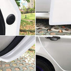 66Ft(20.2M) Long Car Door Edge Guards, U Shape Edge Trim Rubber Seal Protector Car Door Protection Anti-Collision Rubber Clips Easy to Cut No Need Adhesive Fit for Most Vehicles| White