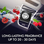 Car Air Fresheners, 6 Pack, Cherry, Car Fresheners Vent Clips, Long Lasting Air Freshener, Car Refresher for Men Women